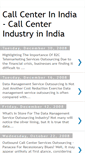 Mobile Screenshot of callcenterinindia.blogspot.com