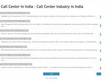 Tablet Screenshot of callcenterinindia.blogspot.com