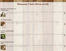 Tablet Screenshot of dianachowsdown.blogspot.com