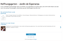 Tablet Screenshot of hoffnungsgarten.blogspot.com