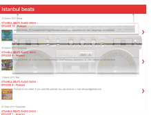 Tablet Screenshot of istanbulbeats.blogspot.com