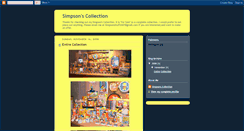 Desktop Screenshot of mysimpsonsstuff.blogspot.com