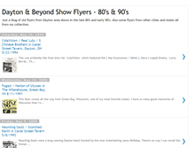 Tablet Screenshot of daytonshowflyers.blogspot.com