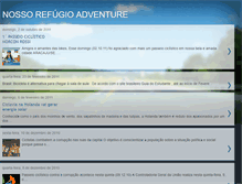 Tablet Screenshot of nossorefugioadventure.blogspot.com