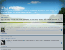 Tablet Screenshot of entrendesuenios.blogspot.com
