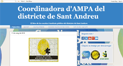 Desktop Screenshot of coordinadora-ampas-sant-andreu.blogspot.com