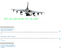 Tablet Screenshot of pakistansecuritybrief.blogspot.com