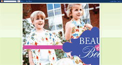 Desktop Screenshot of beauxbelles.blogspot.com