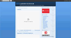 Desktop Screenshot of ludovicovan.blogspot.com