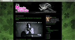 Desktop Screenshot of mundodosilencio.blogspot.com