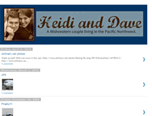 Tablet Screenshot of heidi-and-dave.blogspot.com