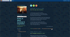 Desktop Screenshot of poetryandstout.blogspot.com