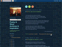 Tablet Screenshot of poetryandstout.blogspot.com