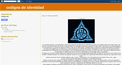Desktop Screenshot of codigosdeidentidadk.blogspot.com