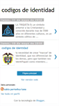Mobile Screenshot of codigosdeidentidadk.blogspot.com