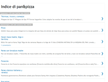 Tablet Screenshot of indicedipanepizza.blogspot.com