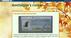 Desktop Screenshot of montaignescorner.blogspot.com