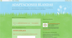 Desktop Screenshot of adaptacionesblandas.blogspot.com