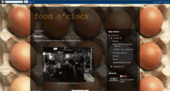 Desktop Screenshot of foodoclock-kumi.blogspot.com