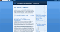 Desktop Screenshot of columbiamilitary.blogspot.com