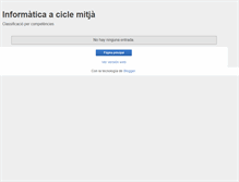 Tablet Screenshot of informaticamitja.blogspot.com