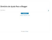 Tablet Screenshot of diretoriodeajudaparaoblogger.blogspot.com