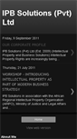 Mobile Screenshot of ipb-solutions.blogspot.com