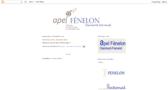 Desktop Screenshot of apelfenelon63.blogspot.com