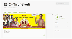 Desktop Screenshot of esictirunelveli.blogspot.com