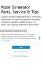 Mobile Screenshot of kipor.blogspot.com