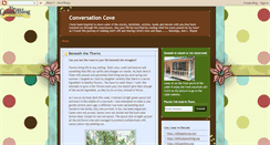 Desktop Screenshot of conversationcove.blogspot.com