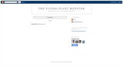 Desktop Screenshot of flyingplantmonster.blogspot.com