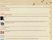 Tablet Screenshot of minicityc.blogspot.com