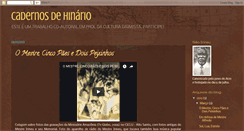 Desktop Screenshot of hinarios.blogspot.com