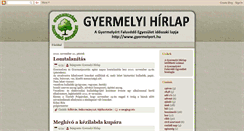 Desktop Screenshot of gyhirlap.blogspot.com