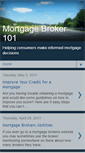 Mobile Screenshot of mtgbroker101.blogspot.com