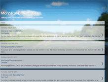 Tablet Screenshot of mtgbroker101.blogspot.com