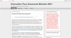 Desktop Screenshot of nettenparakazanmaninetkiliyollari.blogspot.com