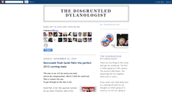 Desktop Screenshot of disgruntleddylanologist.blogspot.com