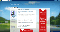 Desktop Screenshot of eniomarcelobuza.blogspot.com