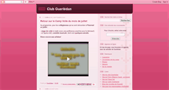 Desktop Screenshot of guerledan.blogspot.com