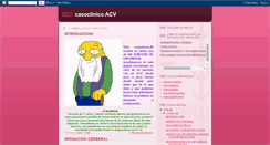 Desktop Screenshot of casoclinicoacv.blogspot.com
