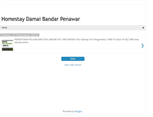 Tablet Screenshot of damaidesaruhomestay.blogspot.com