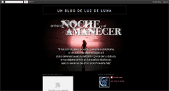 Desktop Screenshot of lanocheyelamanecer.blogspot.com