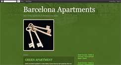 Desktop Screenshot of barcelonarentapartment.blogspot.com