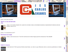 Tablet Screenshot of biblocasares.blogspot.com