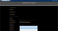 Desktop Screenshot of insure-india.blogspot.com