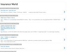 Tablet Screenshot of insure-india.blogspot.com