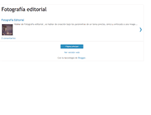Tablet Screenshot of fotografiaeditorial.blogspot.com