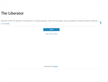 Tablet Screenshot of liberator77.blogspot.com